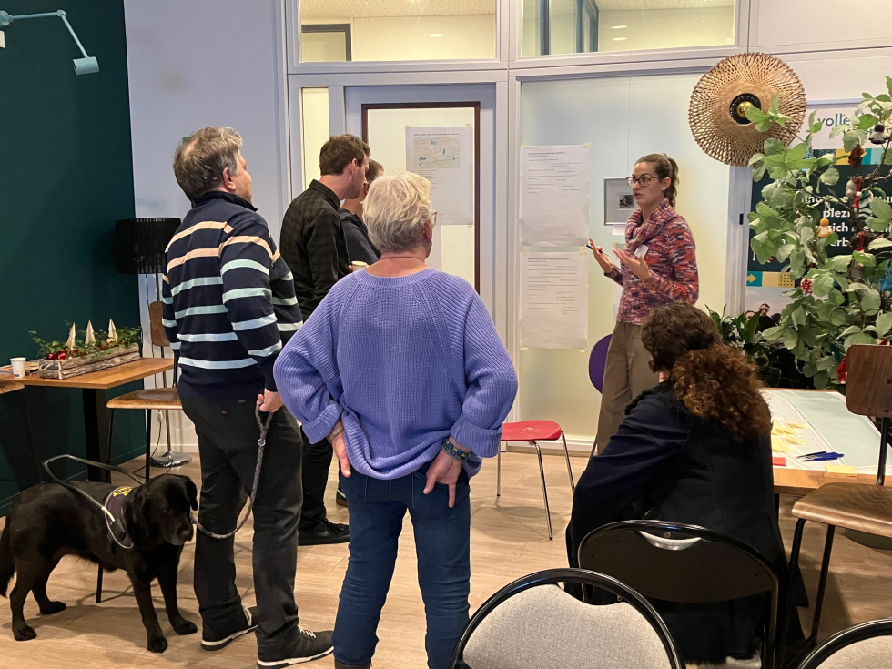 Groep bewoners in 't Volle Hof